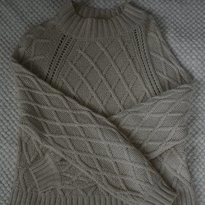 Light Cable-Knit Sweater
